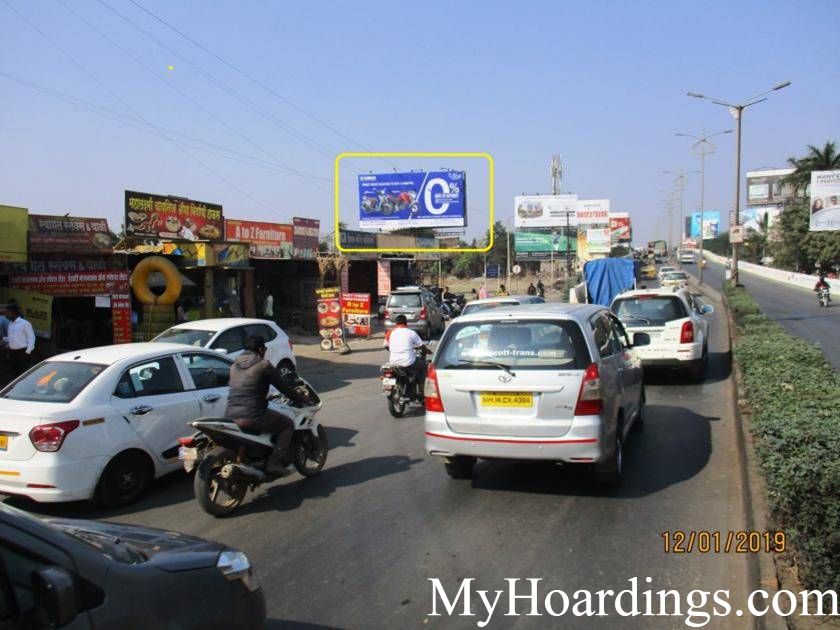 Magarpatta Flyover in Pune Billboard advertising, Hoardings Advertising company Pune, Flex Banner at Pune